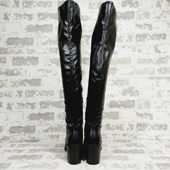 NEW Journee Collection Black Tru Comfort Foam Pia Over The Knee Boots O493 - Picture 6 of 14